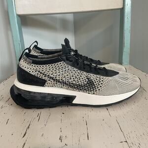 Nike Air Max Flyknit Racer Women’s Size 7 FD2285–200 Shoes Sneakers Black